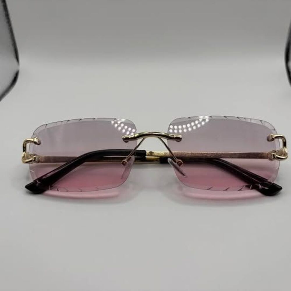 Rose Colored Cartier Sunglasses